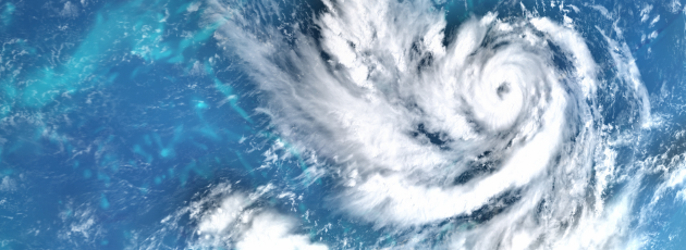 hurricane from satellite 