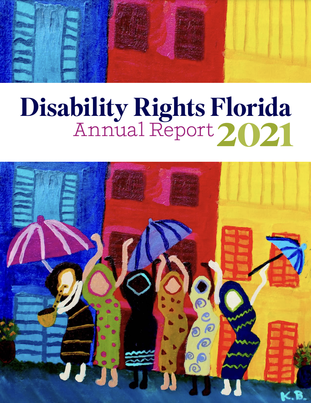 2021 Annual Report Cover