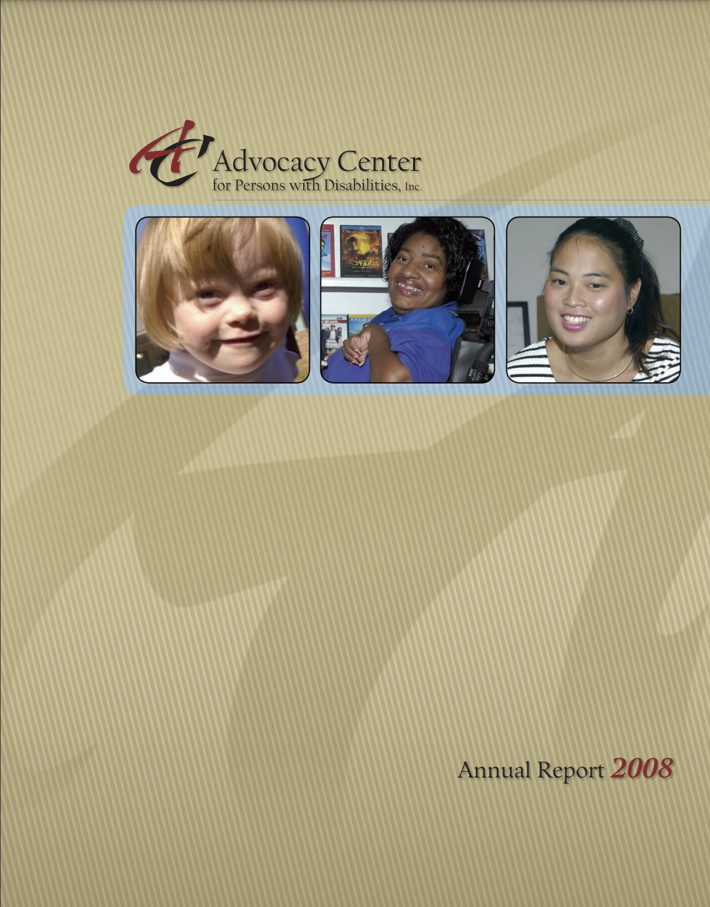 2008 Annual Report Cover