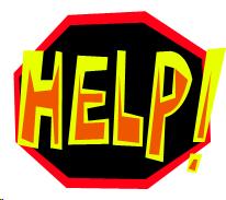 Image of a stop sign with the word "HELP!" on it.