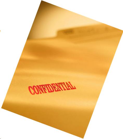 Image of a large manilla envelope with the word "Confidential" in red.